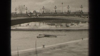 1947: views of a beautiful and historic horse statue