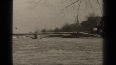 1947: Fishing on Running River Paris France