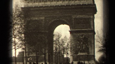 1947: architectural piece PARIS FRANCE