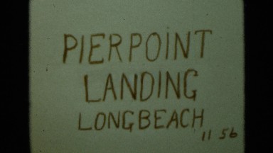 1953: the people were catching fish in beach LONG BEACH CALIFORNIA