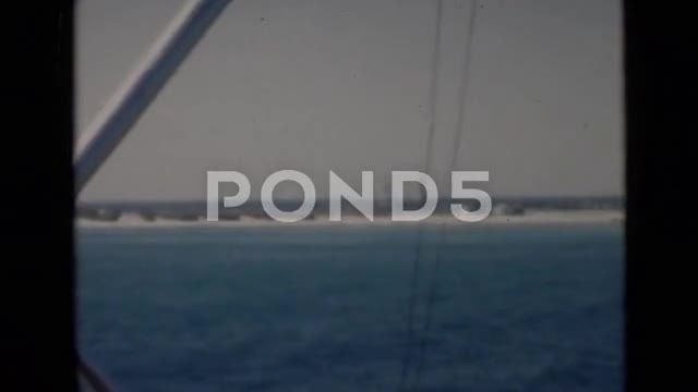 1947: Rolling Ship Over Rough Waves in Persian Gulf