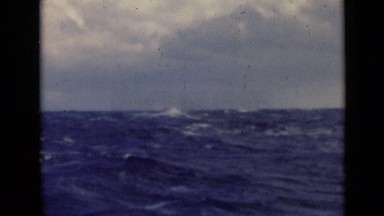 1947: waving scene of ocean PERSIAN GULF