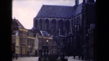 1946: Historic Old Structures with Beautiful Ornate Architectural Details