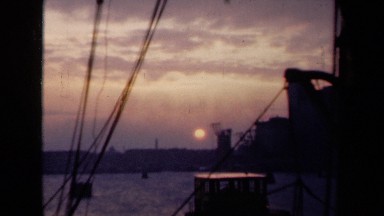 1946: Evening by the Sea in the Netherlands