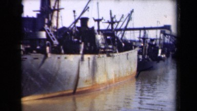 1946: ship are ready for battle, ship are at seaport to start tour