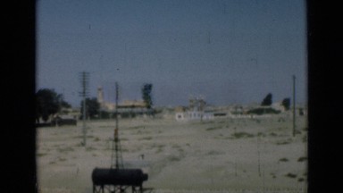 1946: place is so empty,there is no humans are there SUEZ CANAL EGYPT