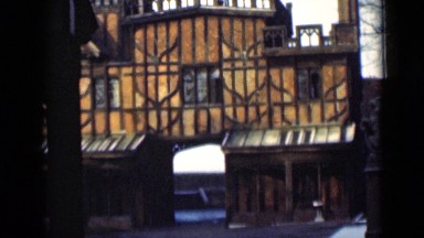1946: The Entrance of Park with Elegant Metal Gate in London