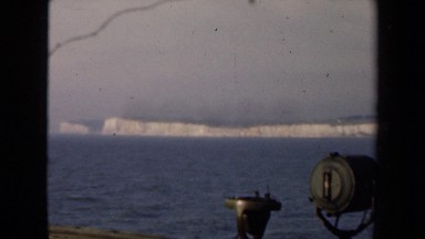 1946: view of coast from other side of river NETHERLANDS