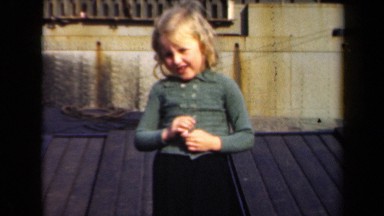 1946: the child was talking and smiling NETHERLANDS