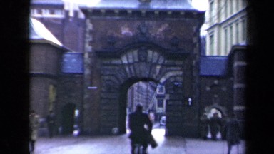 1946: shadowy biker rides into tunnell NETHERLANDS