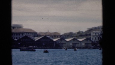 1946: shot from moving boat COLOMBO CEYLON