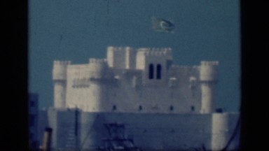 1946: pakistan white house with flying flag, wonderful palace flying of pakistan