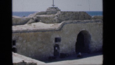 1946: historic monument made of bricks and stones under clear sky EGYPT
