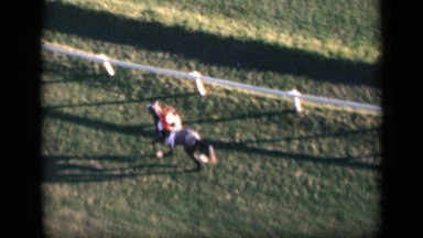 1946: top view of horse ride EGYPT