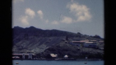 1946: there was sky with hills, buildings ADEN YEMEN