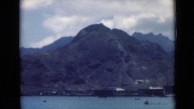 1946: View of Beautiful Hills Aden Yemen