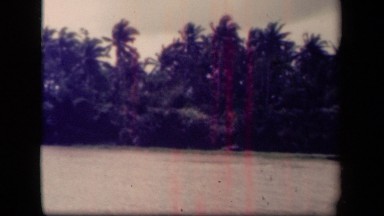 1944: beautiful view of lake LEYTE GULF PHILIPPINES
