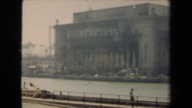 1944: a sight of big building MANILLA PHILIPPINES