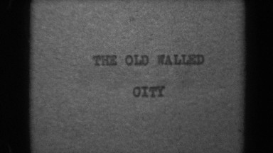 1944: the picture text of old walled city MANILLA PHILIPPINES
