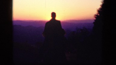 1943: cute view of sunrise SKYLINE DRIVE VIRGINIA