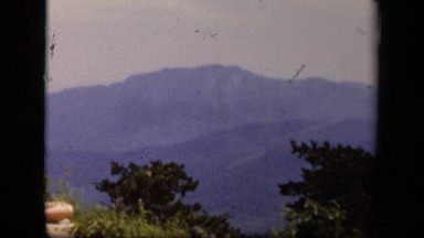 1943: beautiful view of nature SKYLINE DRIVE VIRGINIA