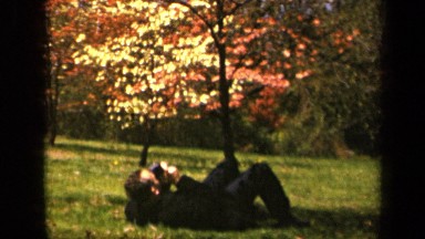 1943: the man taking photography about natural scenery SKYLINE DRIVE VIRGINIA
