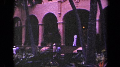 1944: peoples are entering building through upstairs KAUAI HAWAII