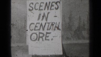 1937: Wall Poster Announcing Event in Black Letters Bend Oregon