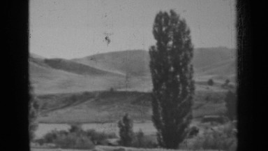 1937: landscape with small home. BEND OREGON