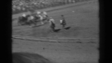 1937: several shots of round up event KLAMATH CALIFORNIA