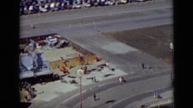 1937: people are built house and living near seashore SAN FRANCISCO