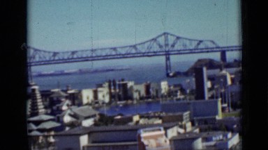 1937: sky view of city SAN FRANCISCO
