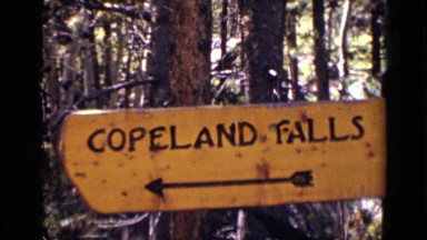 1938: there was falls contains name board COLORADO