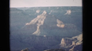1939: mountain view from high latitude, wonderful picture of nature ARIZONA