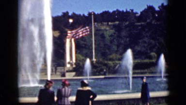 1939: an artificial fountain SAN FRANCISCO