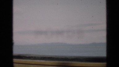 1939: view of sky above faraway mountains SAN FRANCISCO