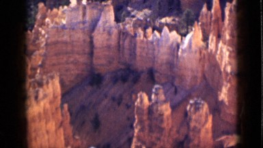1939: scenic view being taken from aircraft over large landscape. UTAH