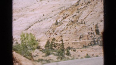 1939: viewing mountains in desert. UTAH