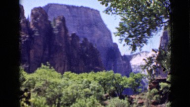 1939: brilliant landscape on sunny day. UTAH
