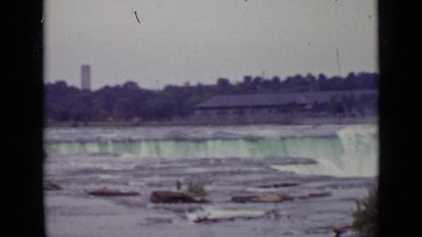 1940: excellent view of waterfalls CANADA