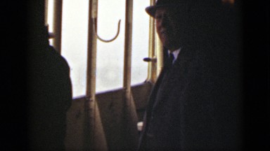 1940: the old man is travelling in water, looking around CANADA