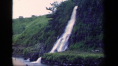 1941: waterfall filmed from boat NEW YORK