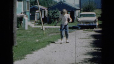 1958: girls dancing with hula hoop MINNESOTA