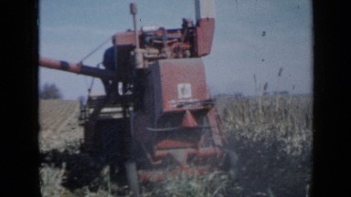 1958: the farmer is cleaning farm for new cultivation MINNESOTA