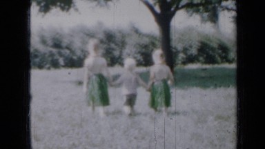 1958: the kids were going and coming in grassland MINNESOTA