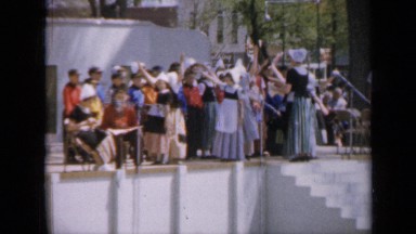 1959: the people are gathered and enjoying IOWA