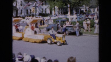 1959: street parade in celebration IOWA
