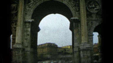 1962: Footage of Ancient Architecture in Rome, Italy