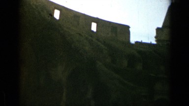 1962: Big Stone Fort of Kings in Rome, Italy