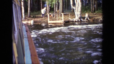 1971: men cutting down trees MOSCOW RUSSIA